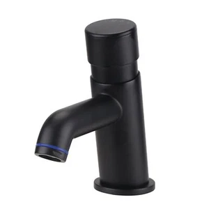 Single Taps 10-Piece Hot Cold Vision Bathroom Non-Concussive Black ENKI BT4400 - Picture 1 of 2