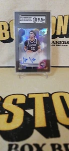 Anton Watson Refractor Auto /125 2023-24 Bowman Best Celtics Gonzaga SGC 9.5 - Picture 1 of 2