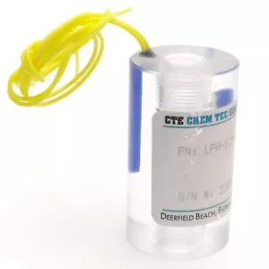 ChemTec LPH-125-2A Flow Monitor 1/8" NPT, 560 SCC/M Air, 100 Psi, N.O. SPST - Picture 1 of 5