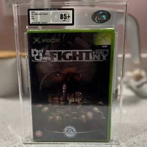 xbox def jam fight for ny Factory Sealed UKG 85+NM+😳Super Rare Sealed Wata VGA - Bild 1 von 4