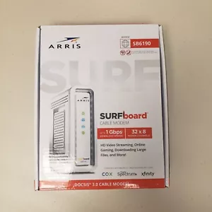Arris SURFboard SB6190 3.0 Cable Modem 1 Gbps TESTED - Picture 1 of 14