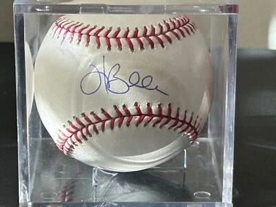 Hank Blalock Texas Rangers Autograph Signed OMLB Baseball Tristar MLB Holo - Image 1 of 3