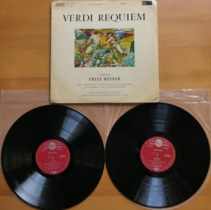 SER-4526/7 ED1 Verdi Requiem Fritz Reiner 2LP RCA Living Stereo 1st S/S - Picture 1 of 6