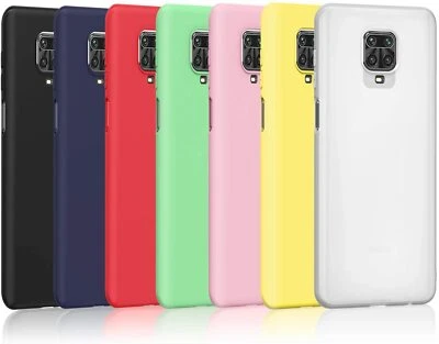 Custodia per XIAOMI NOTE 9 (6.53) M2003J15SG Cover gel SILICONE MATTE tpu +VETRO - Immagine 1 di 4