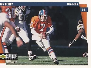 1997 Upper Deck Football Trading Card John Elway #412 - Picture 1 of 2