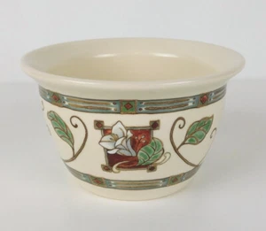Pfaltzgraff Sugar Bowl Mission Flower 4.75" SIN TAPA Hecho en EE. UU. EN MUY BUENA CONDICIÓN - Imagen 1 de 6