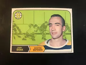 1968-69 O-Pee-Chee Hockey - Gary Doak #138 - Boston Bruins - NMNT - Picture 1 of 2
