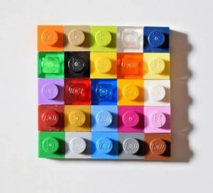 LEGO 3024 Placa 1x1 Paquete de Colores Selectos de 50 - Imagen 1 de 36