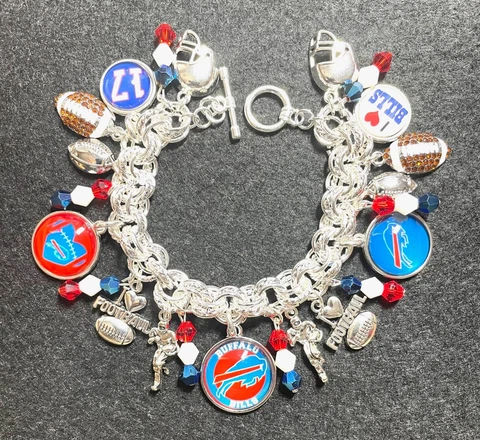 Buffalo Bills Charm Bracelet, FREE!!!!!!! SHIPPING!!!!!!!!! Cover