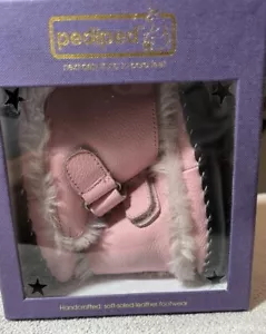Pedi Ped Hannah Pink 12-18 Month Baby Moccasins With Fur Cute! - Picture 1 of 8