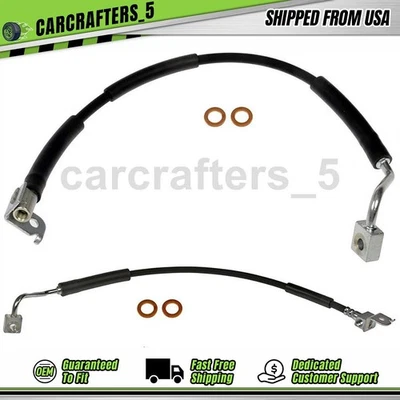 2 mangueras hidráulicas de freno trasero para Ford Expedition 1997-2001 4,6 L Foto 1 de 4