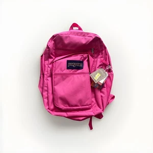 JanSport Big Student Posh Pink 17" Backpack (JS0A47JKEX2) Laptop NWT - Picture 1 of 2
