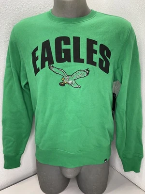 Sudadera para hombre '47 Kelly verde talla M NFL Philadelphia Eagles Wordmark Strider Foto 1 de 4