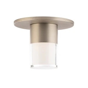 WAC Twist-N-Lite 1Lt LED Ambient Light, Nickel/Clear/White - FM-240203-CS-BN - Picture 1 of 1