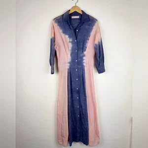 Maxi Vestido Camisa Cali Dreaming Tie Dye - Imagen 1 de 9