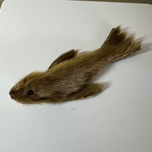 PISAPAPELES VINTAGE PIEL REAL BEBÉ FOCA HECHO EN EL Japón ocupado 5 de largo - Imagen 1 de 6