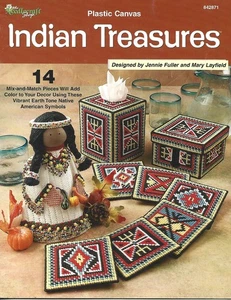 Indian Treasures - Plastic Canvas Instruction Booklet - Bild 1 von 2