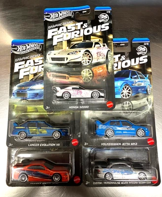 HOT WHEELS Hotwheels Silver Series Fast and Furious Graphic Remix