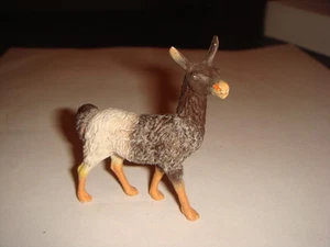 FIGURINE STARLUX ANIMAUX ZOO LAMA GRIS FONCE - Imagen 1 de 1