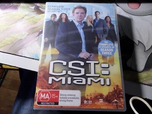 CSI: Miami: Season 3 (DVD, 2004) Action Crime Drama TV Series - David Caruso - Picture 1 of 8