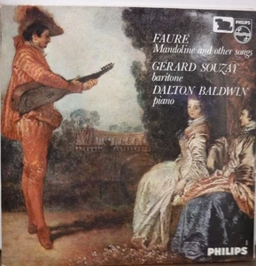 Faure Mandoline and other songs Gerard Souzay Baritone Dalton Baldwin  020517LLE - Picture 1 of 2