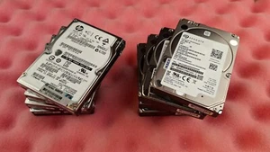 4 disques durs d'entreprise Seagate ST900MM0018 + 4 disques durs HP EG0600FBDBU 10K SAS 2,5" - Photo 1/14