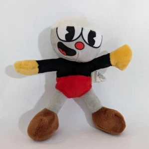 Peluche giocattolo Fiesta Cuphead 2018 Mugman 6,5" rosso pantaloncino - Foto 1 di 7