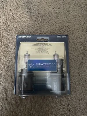 SYLVANIA SILVERSTAR 9007 ST/2 Juego de 2 bombillas de faros automáticos par envío gratuito Foto 1 de 2