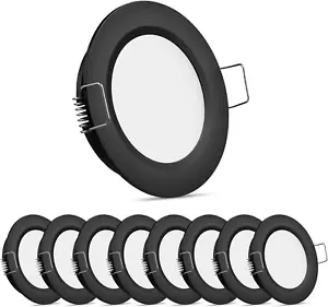 8 Pack 12 Volt LED Puck Light RV Recessed Mount Ceiling Light 2.75” 12V down Lig - Picture 1 of 8