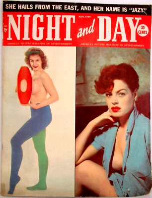 "NIGHT AND DAY"  ~ AUGUST 1959 ~  *** VINTAGE ISSUE *** - Image 1 of 4