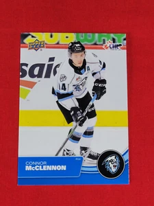 2021-22 Upper Deck CHL Connor McClennon Blue Exclusive Parallel Pre-Rookie #5 - Picture 1 of 2