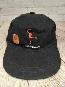 VTG 1994 Winter Olympics Lillehammer Swix Earflap Wool Hat Long Bill Black Cap - Picture 1 of 9