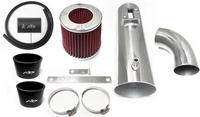 Kit de admisión de aire AirX Racing negro-rojo para 2 piezas 2006-2008 Honda Pilot 3,5 L V6 Foto 1 de 2