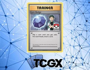 Pokemon - Gym Badge (Brock) - XY203 - Promo - Holo NM - Foto 1 di 1