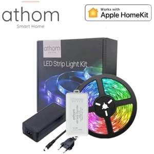 Athom Homekit WiFi Smart 24V 16.4ft 60led/m 5050 RGBW LED Strip Light Kit - Picture 1 of 13