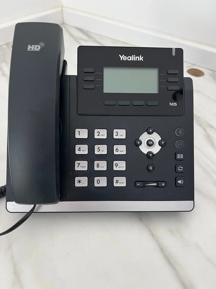Yealink T42S  SIP-T42S Gigabit IP Phone-PoE - Image 1 of 1