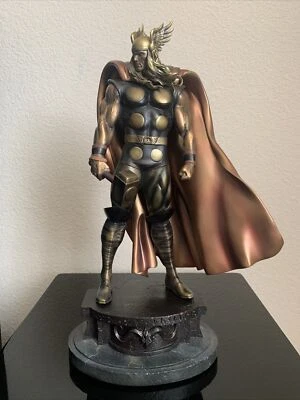 Marvel Thor edición imitación bronce #365 de 400 *firmado por Randy Bowen** Foto 1 de 4
