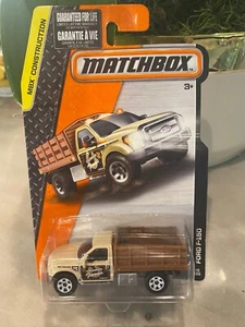 2015 Matchbox #48 MBX Costruzione Ford F-350 Stake Bed (Scheda Ford F-150) - Foto 1 di 1