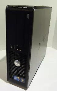 Dell Optiplex 780 PC Desktop (Intel Core 2 Duo 3.06GHz 2GB 160GB Win 10) SFF - Picture 1 of 6