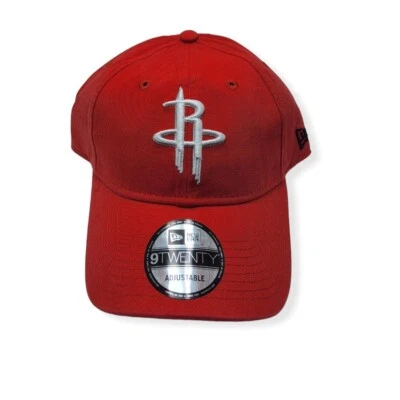 Gorra ajustable New Era Houston Rockets 9Twenty Core clásica roja de algodón Foto 1 de 4