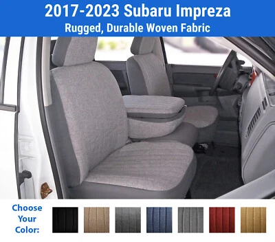 Fundas de asiento Duramax Tweed para Subaru Impreza 2017-2023 Foto 1 de 4