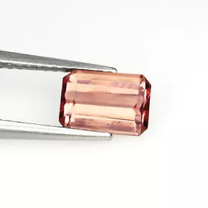 1,11 cts tormalina rosa pesca non trattata pietra preziosa naturale sciolta Mozambico - Foto 1 di 1