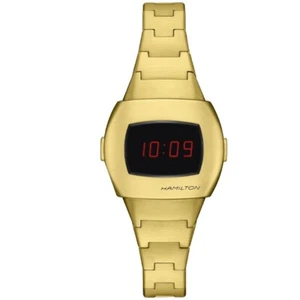 New Hamilton American Classic PSR 74 Yellow Gold PVD Unisex Watch H52314130 - Picture 1 of 4