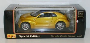 MAISTO 1/18 31870 CHRYSLER PRONTO CRUIZER YELLOW - Foto 1 di 6