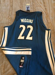 ANDREW WIGGINS Minnesota TIMBERWOLVES Replica ADIDAS Women's LARGE Jersey NEW - Picture 1 of 4
