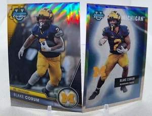 2-Blake Corum (1) 23 Bowman U Cromo 1955 Bowman No. 55BF-26 (1 refractor Bowman) - Imagen 1 de 4