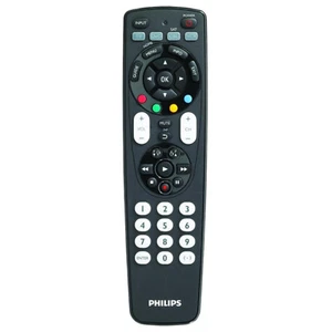 Philips 4-in-1 Universal Remote Control for TV, VCR, DVD, SAT (SRP4004/27) - Picture 1 of 1