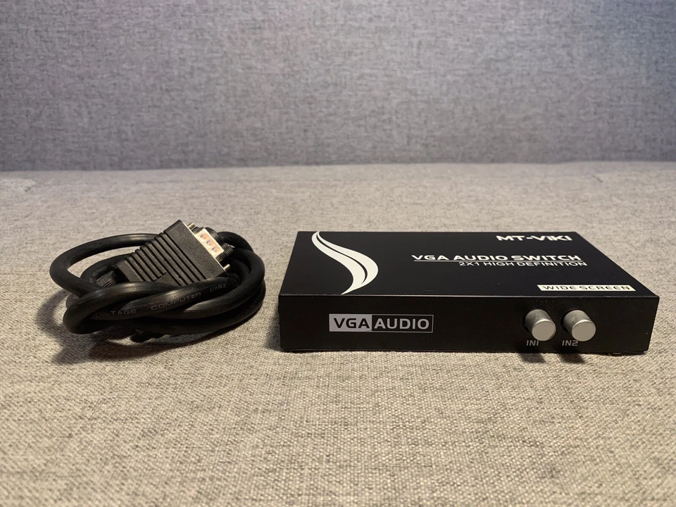 📺 MT-VIKI - 2X1 HD VGA Audio Splitter - Image 1 of 4
