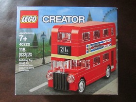 Lego Creator 40220 London Double Decker Bus Mini Model Westminister Red NISB