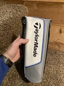 2020 TaylorMade Sim Driver Headcover Golf Club Cover White/Grey - Picture 1 of 7